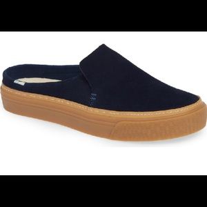 TOMS Sunrise Navy Suede